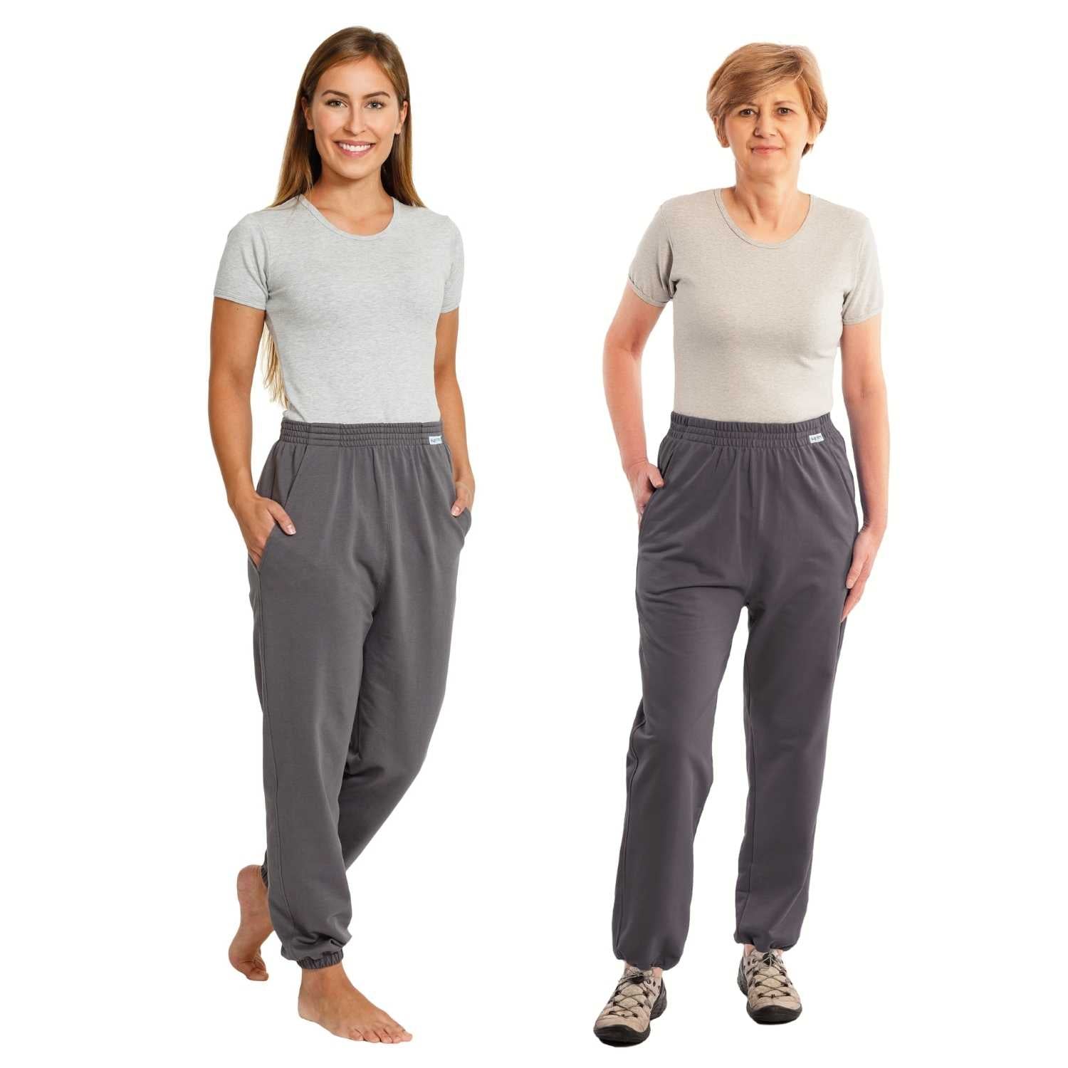 Suprima 4520 013, Care Active Overall Jogging, mit Rücken-RV, unisex - grau, Gr. S-XL